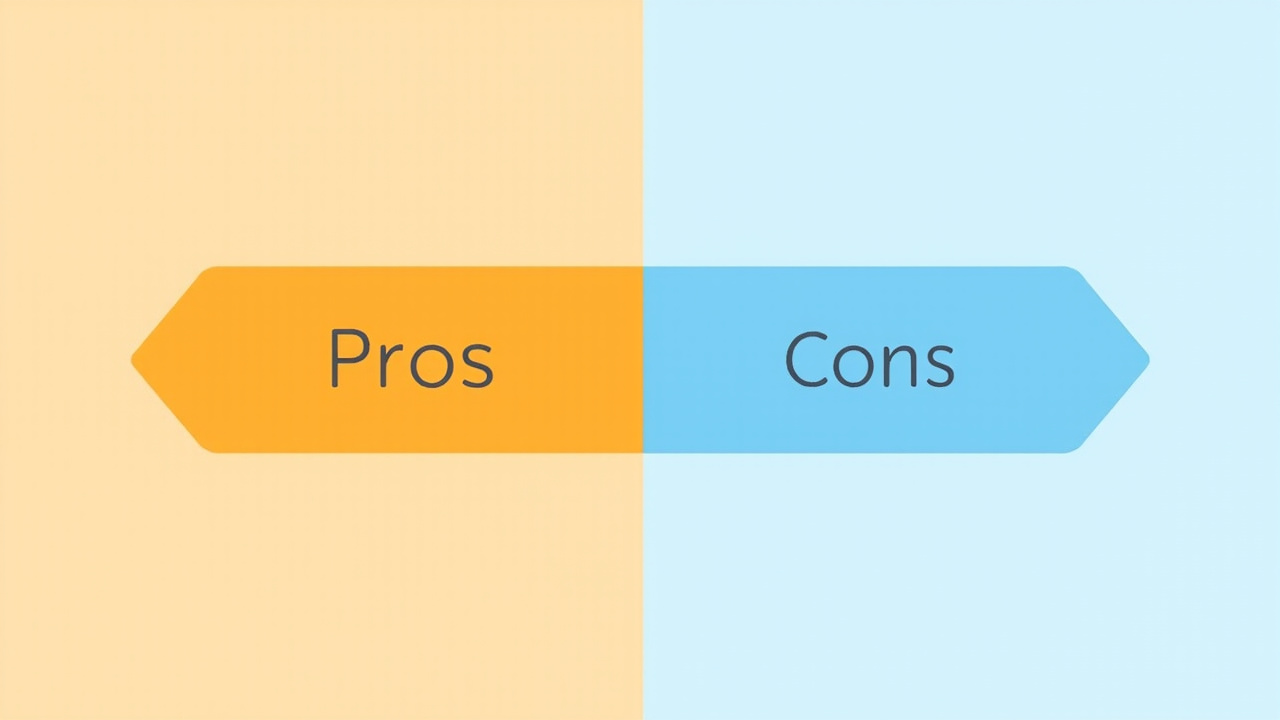 Pros and cons comparison cards: Anova on the left with green pros and amber cons, Brava on the right with green pros and red cons, sized by number of items in each column