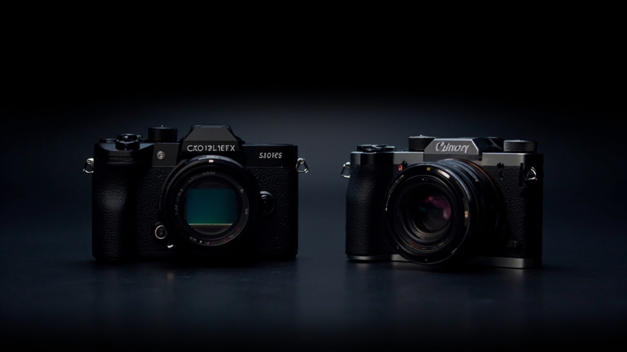 Feature radar chart comparison: Canon EOS R6 Mark III vs Sony A7 V scoring on 10 axes — video resolution, AF subject detection, burst speed, rolling shutter, thermals, lens ecosystem, IBIS, dynamic range, I/O durability, weight