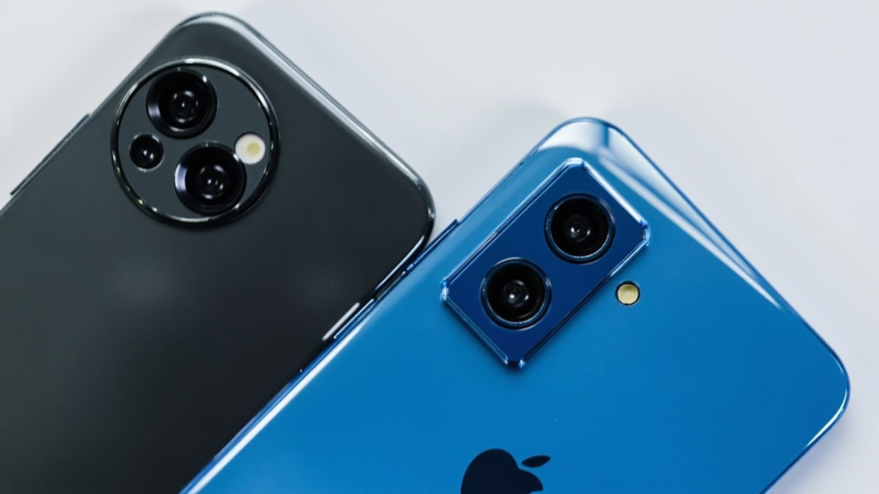 Build and chassis of OnePlus 15 and iPhone 17 Pro