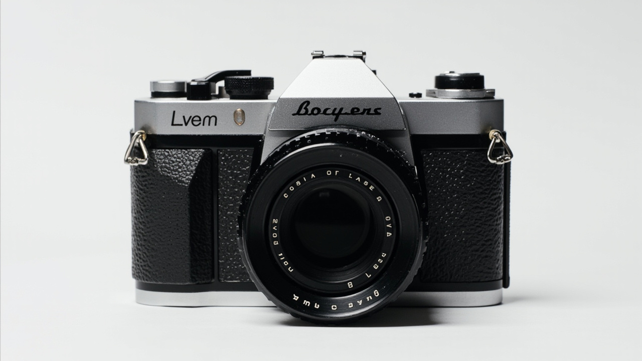 Battery size comparison: small Ricoh DB-120 next to larger Fujifilm NP-W126S, both laid out on a gray fabric backdrop