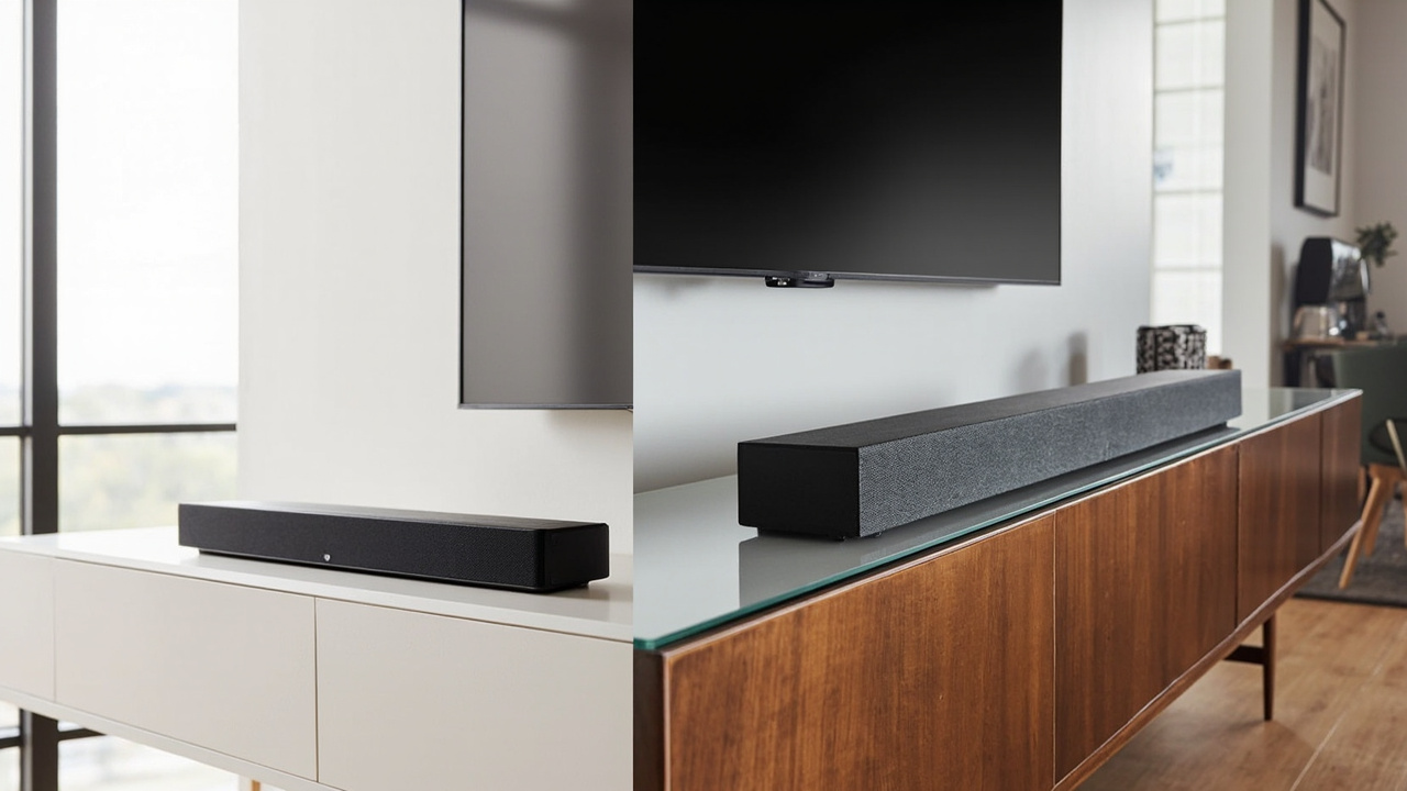 Verdict infographic: Sonos Arc Ultra vs Sony Bravia Theatre Bar 9 split-screen with cost-per-use callouts and HDMI port count