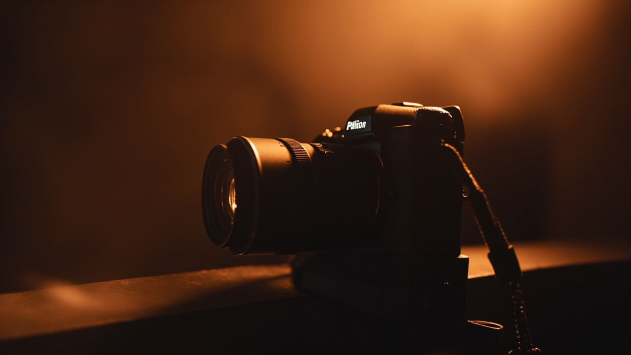 Sony A1 II and Canon EOS R1 side by side on a professional camera desk, lenses mounted, studio lighting