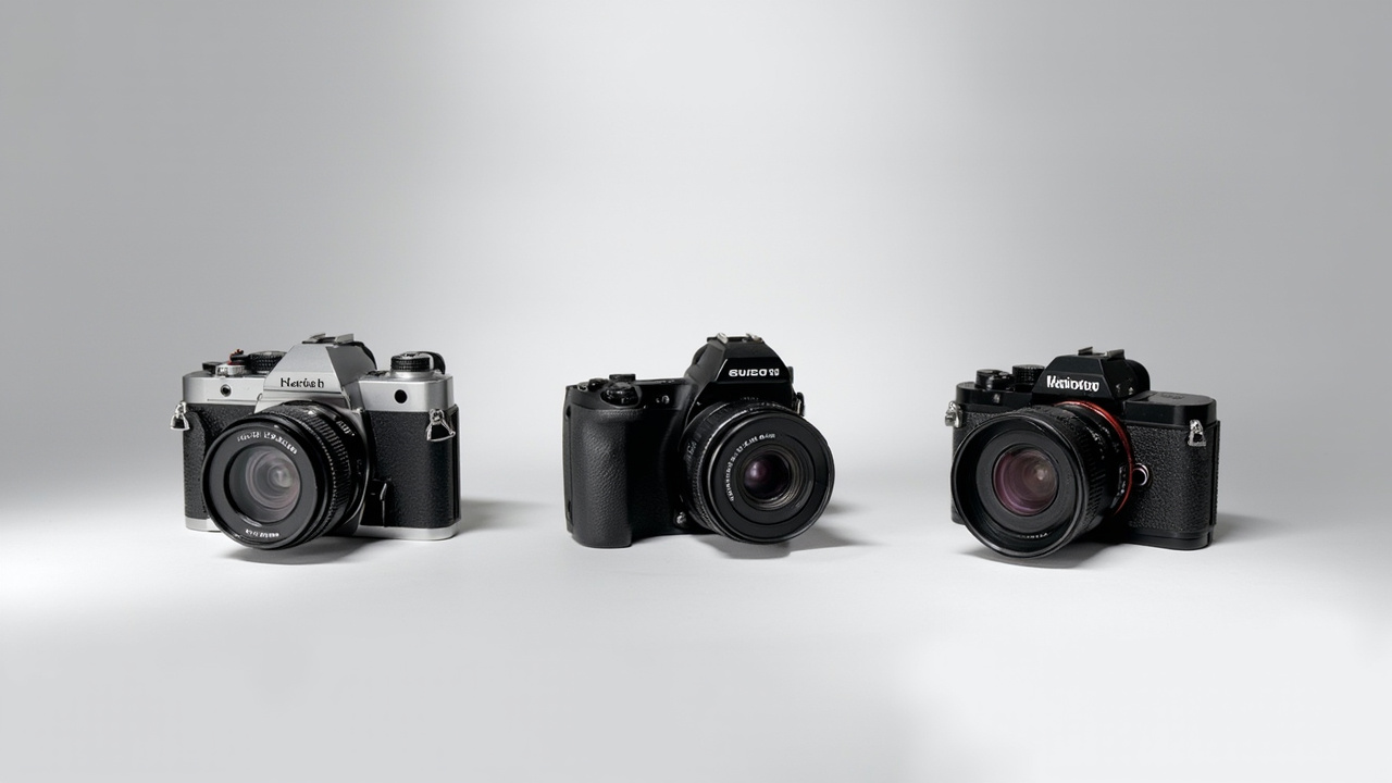 Final verdict comparison showing three flagship mirrorless camera bodies with key specs in a clean editorial layout, summarizing the 5-year ownership decision